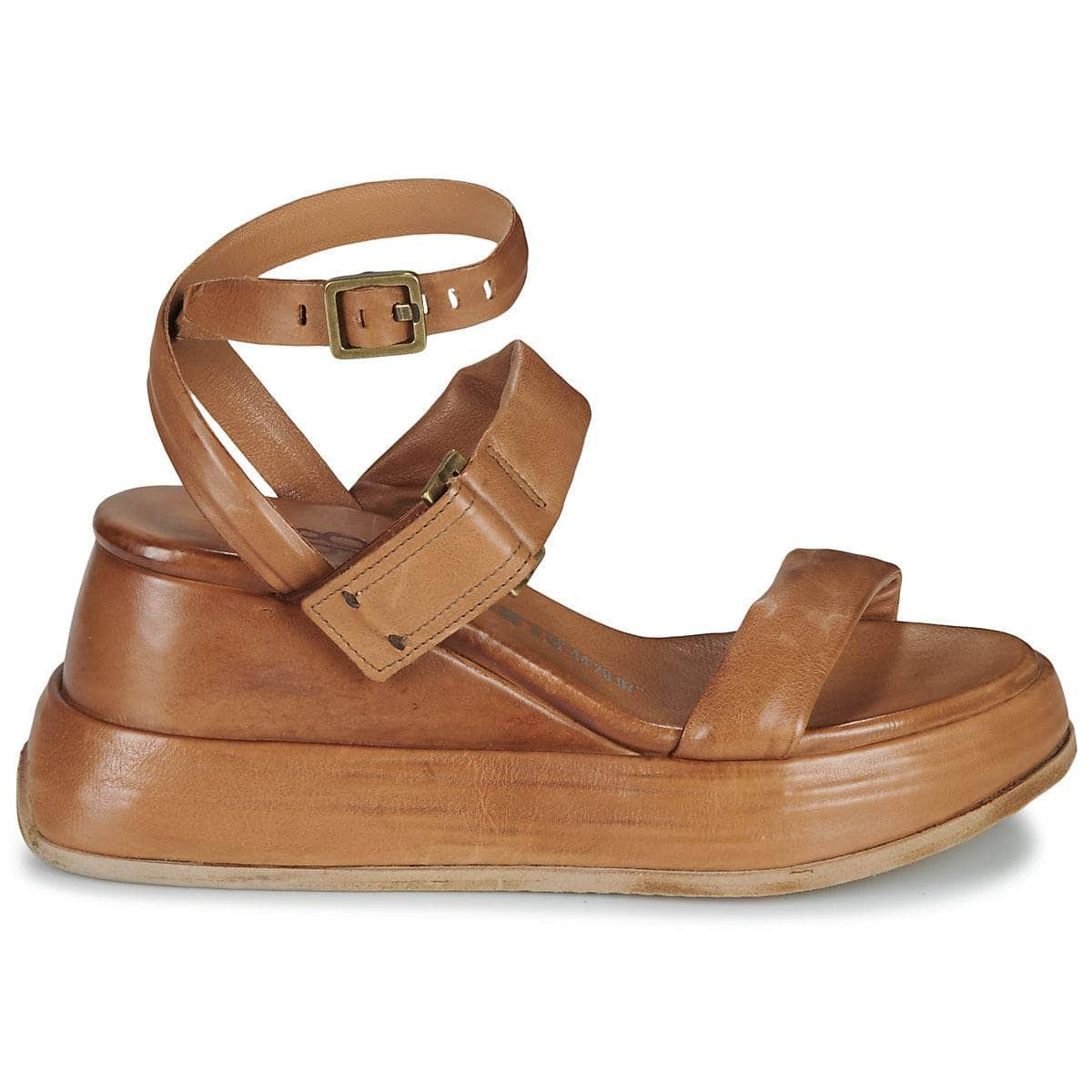 Sandali Donna Airstep / A.S.98  REAL BUCKLE  Marrone