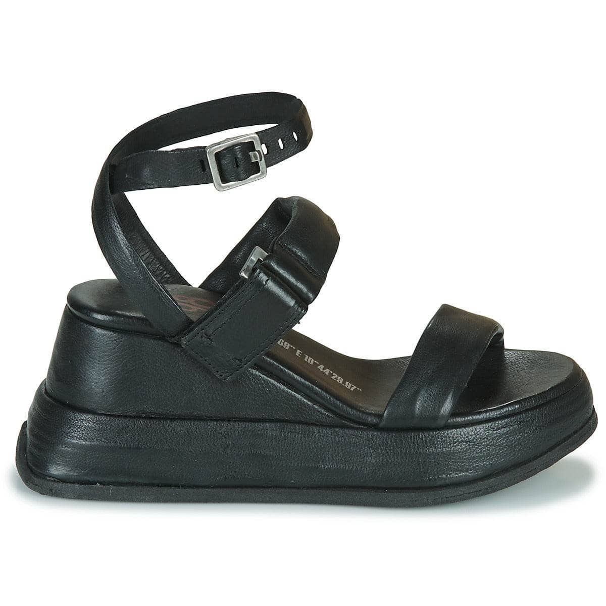 Sandali Donna Airstep / A.S.98  REAL BUCKLE  Nero