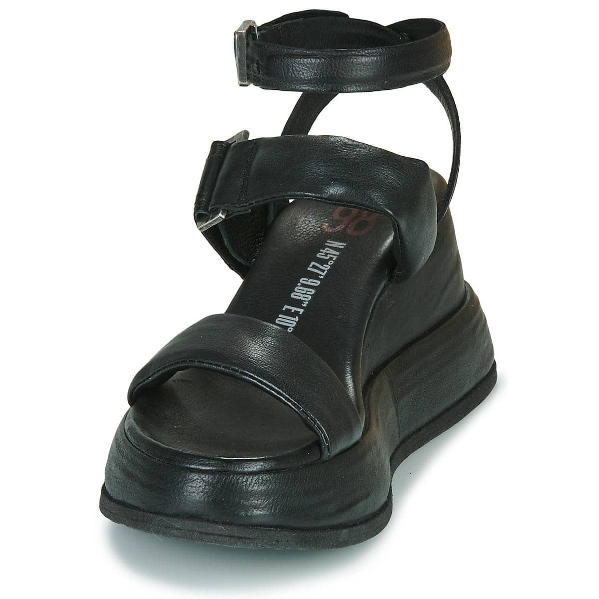 Sandali Donna Airstep / A.S.98  REAL BUCKLE  Nero