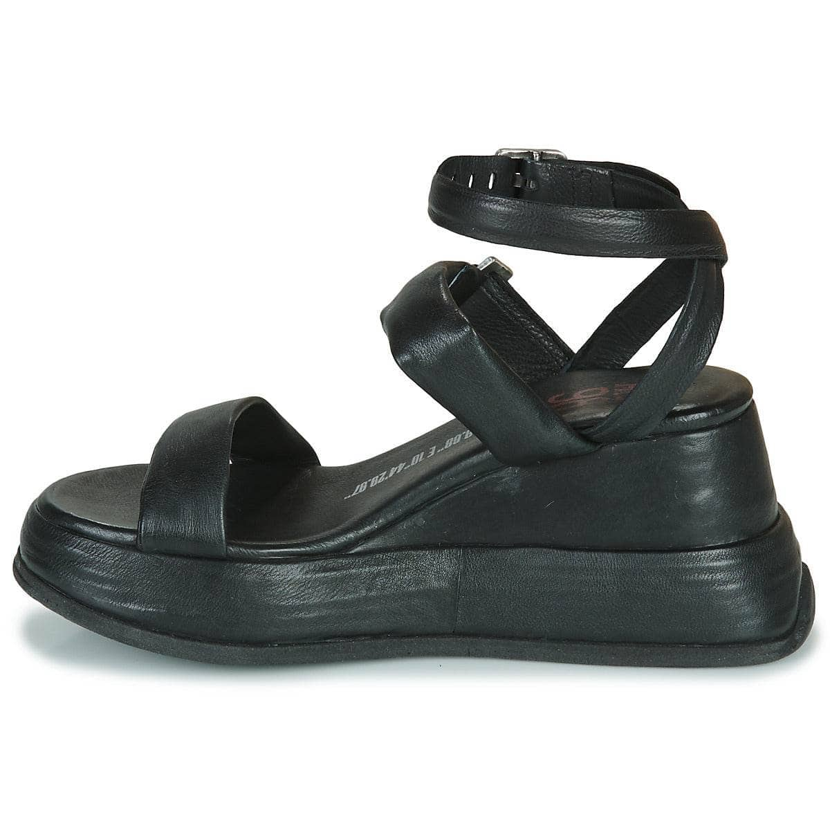 Sandali Donna Airstep / A.S.98  REAL BUCKLE  Nero