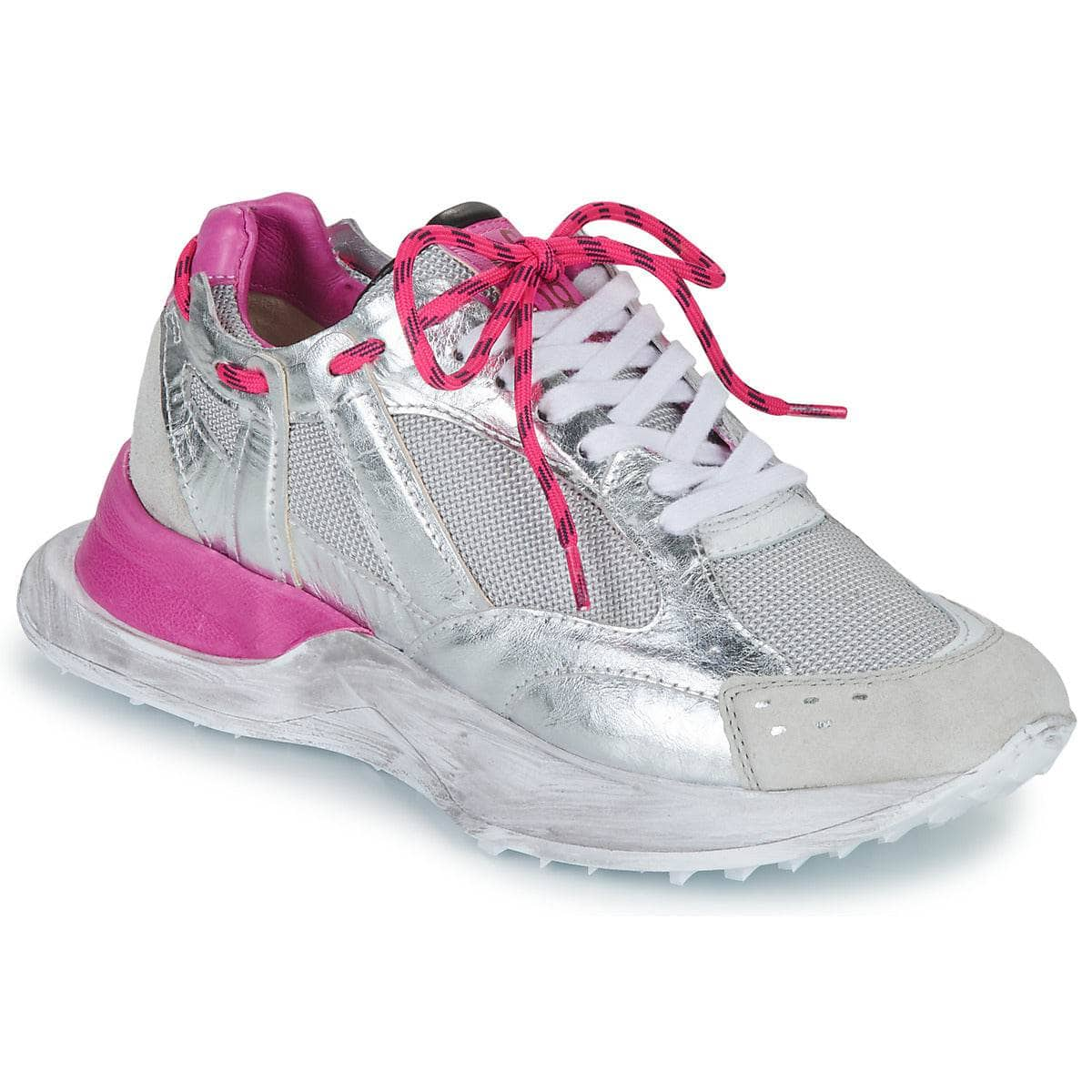 Sneakers basse Donna Airstep / A.S.98  LOWCOLOR  Argento