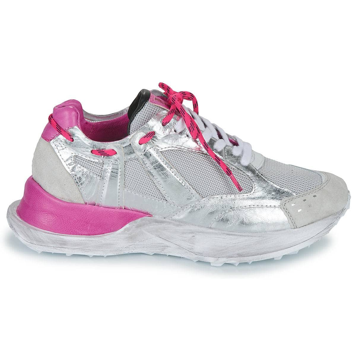 Sneakers basse Donna Airstep / A.S.98  LOWCOLOR  Argento