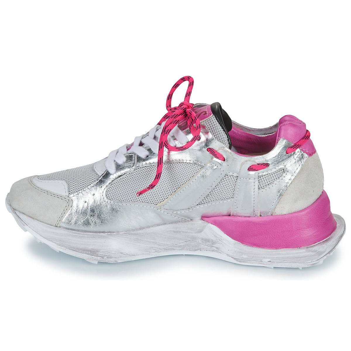 Sneakers basse Donna Airstep / A.S.98  LOWCOLOR  Argento