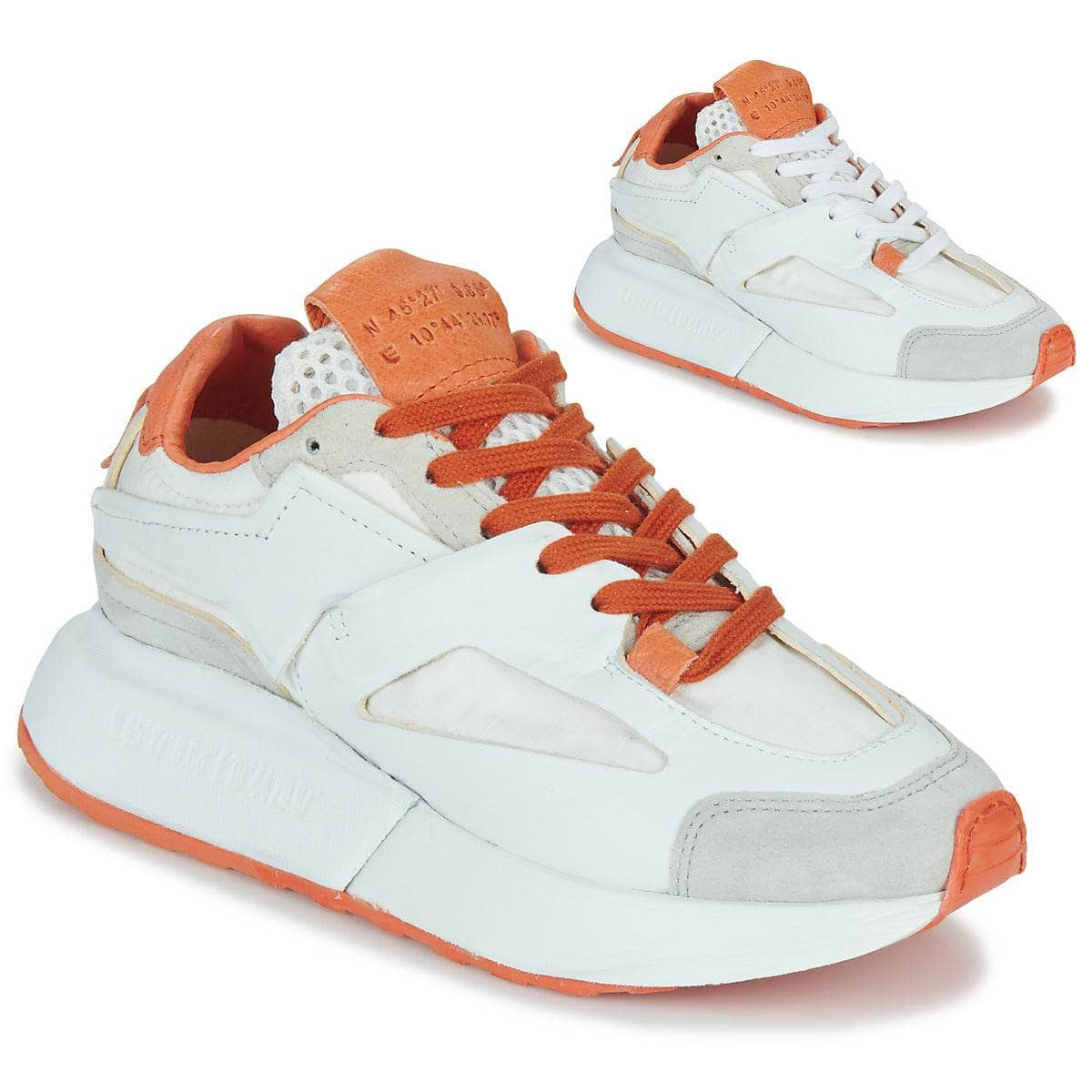 Sneakers basse Donna Airstep / A.S.98  4EVER  Bianco