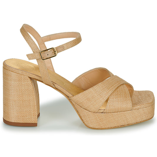 Sandali Donna Unisa  OZZY  Beige