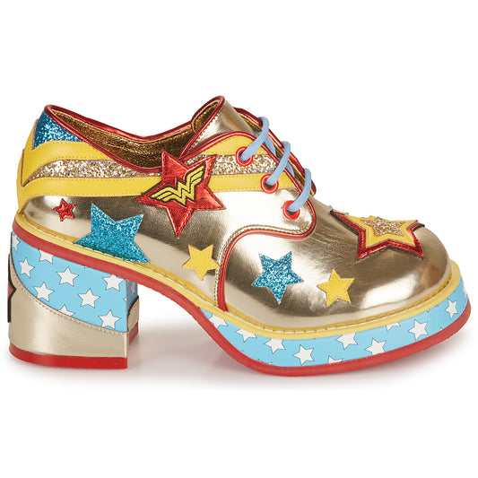 Scarpe Donna Irregular Choice  AMAZON WARRIOR  Oro