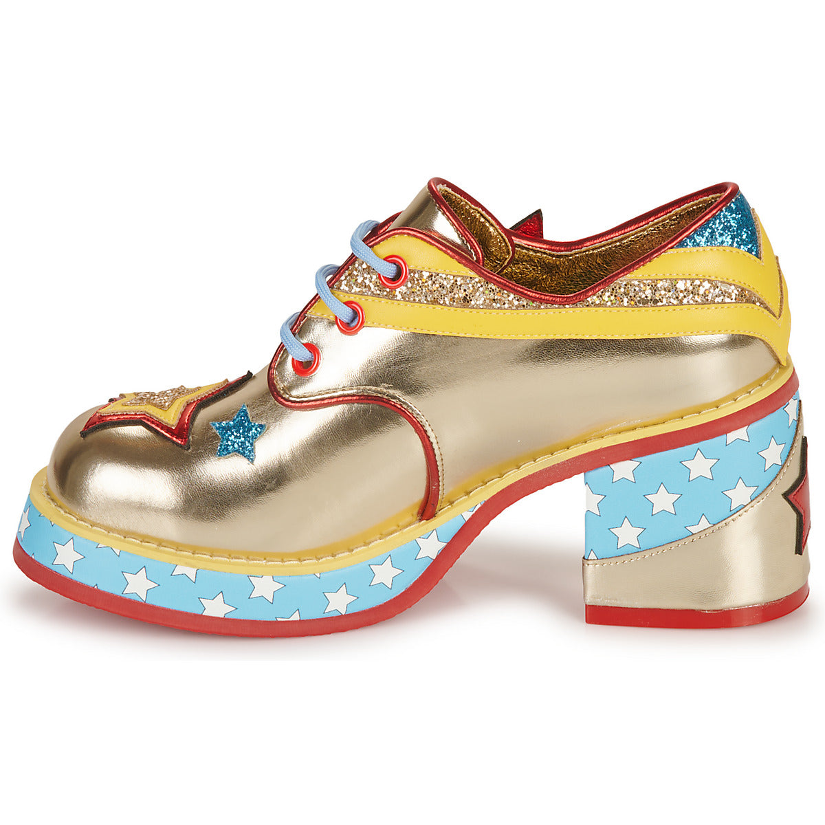 Scarpe Donna Irregular Choice  AMAZON WARRIOR  Oro