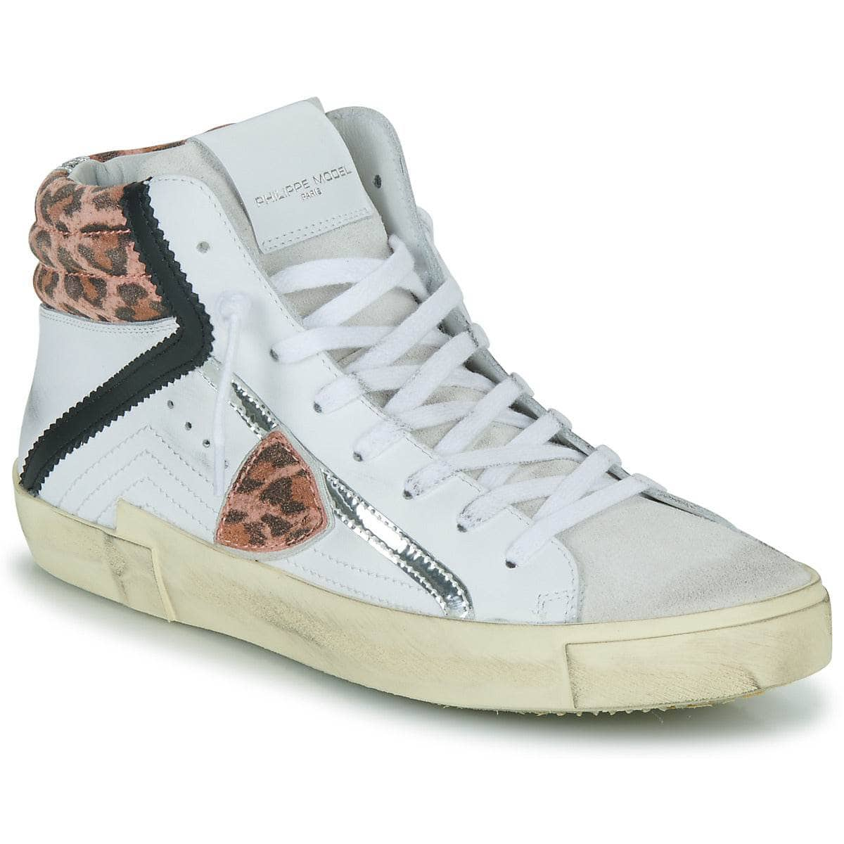 Sneakers alte Donna Philippe Model  PRSX HIGH WOMAN  Bianco