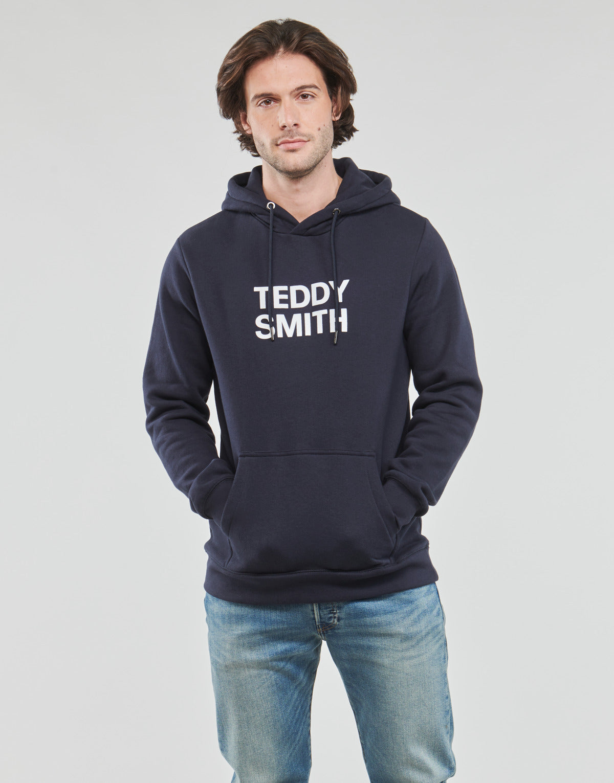 Felpa Uomo Teddy Smith  SICLASS HOODY  Marine