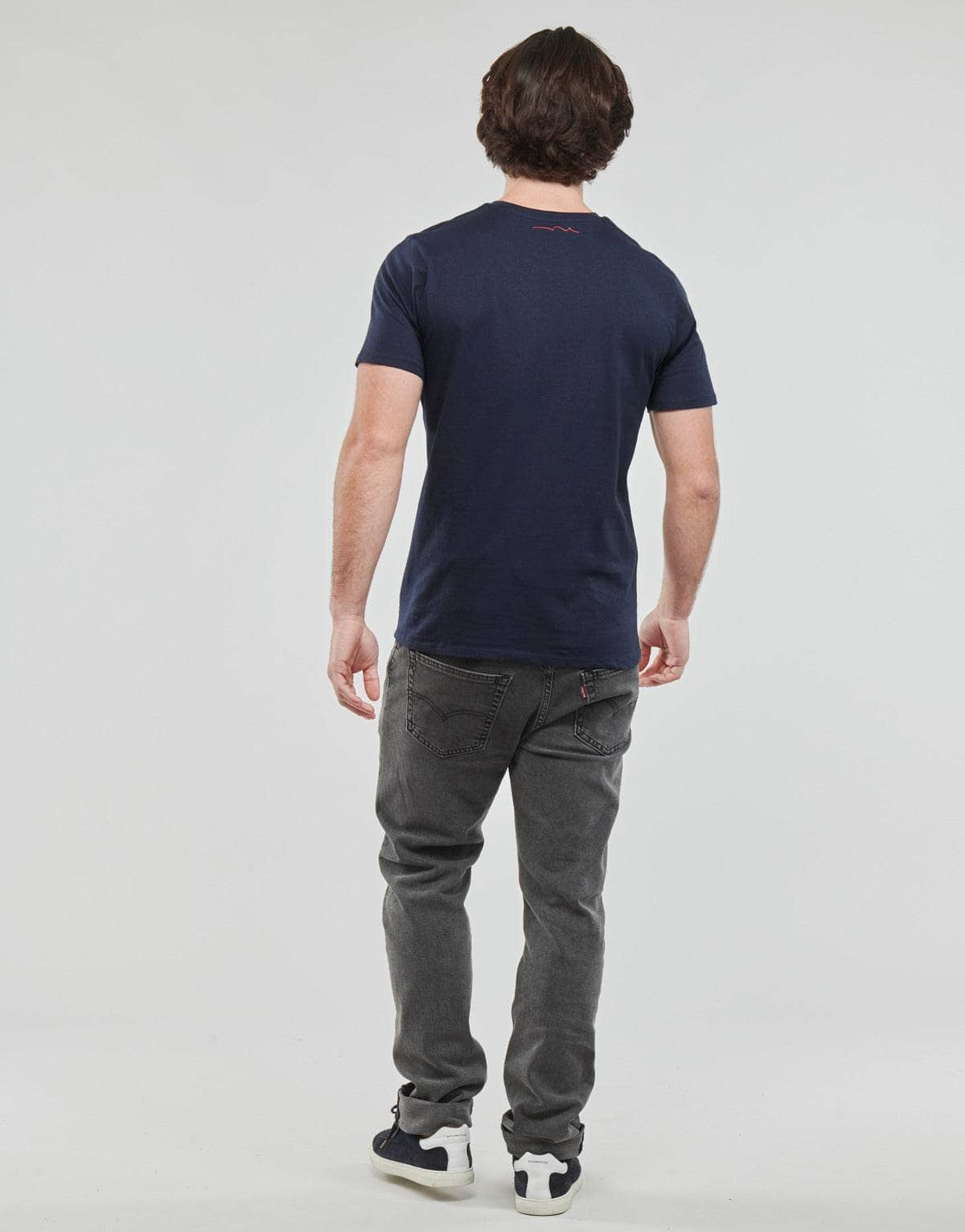 T-shirt Uomo Teddy Smith  TICLASS BASIC MC  Marine