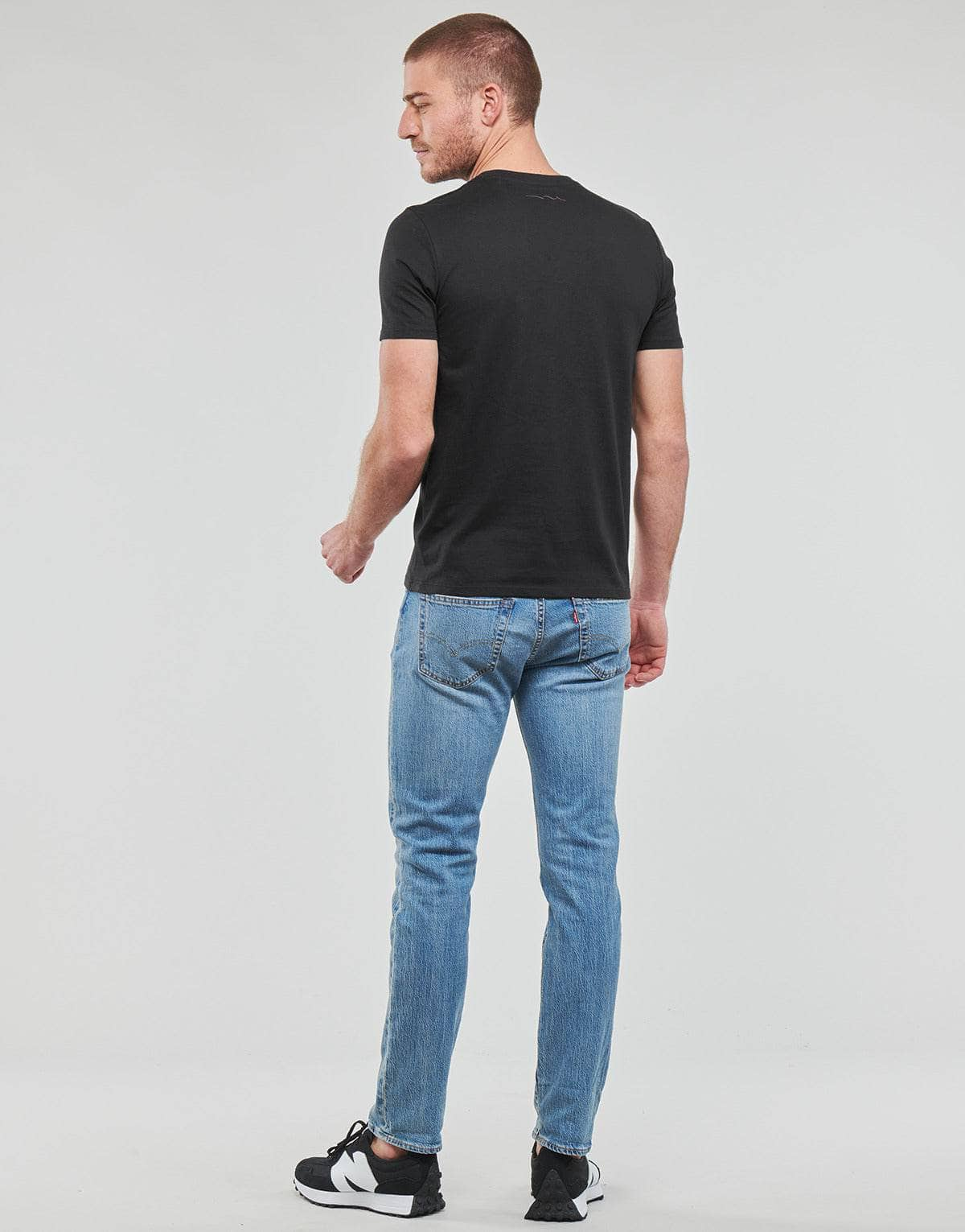 T-shirt Uomo Teddy Smith  TICLASS BASIC MC  Nero