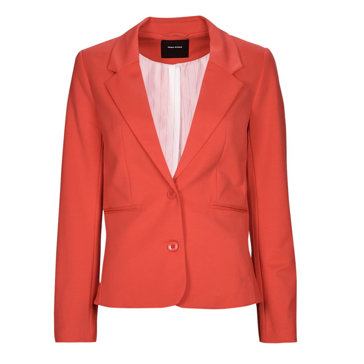 Giacca Donna Vero Moda  VMLUCCA LS SLIM JERSEY BLAZER NOOS  Arancio