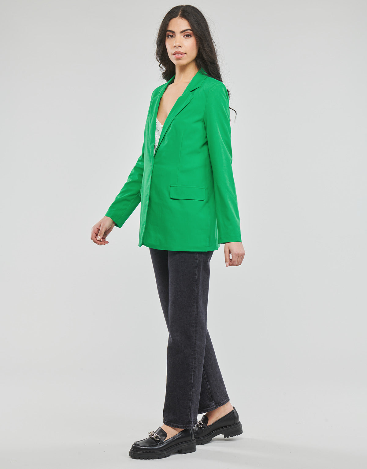 Giacca Donna Vero Moda  VMZELDA L/S BLAZER NOOS  Verde