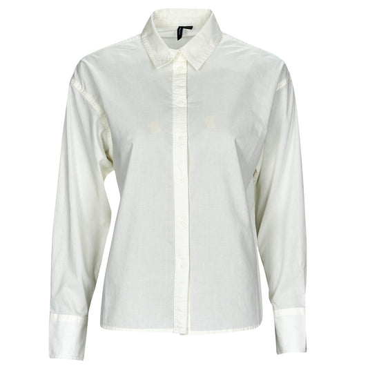 Camicia Donna Vero Moda  VMMELIA LS SHIRT WVN  NOOS  Bianco