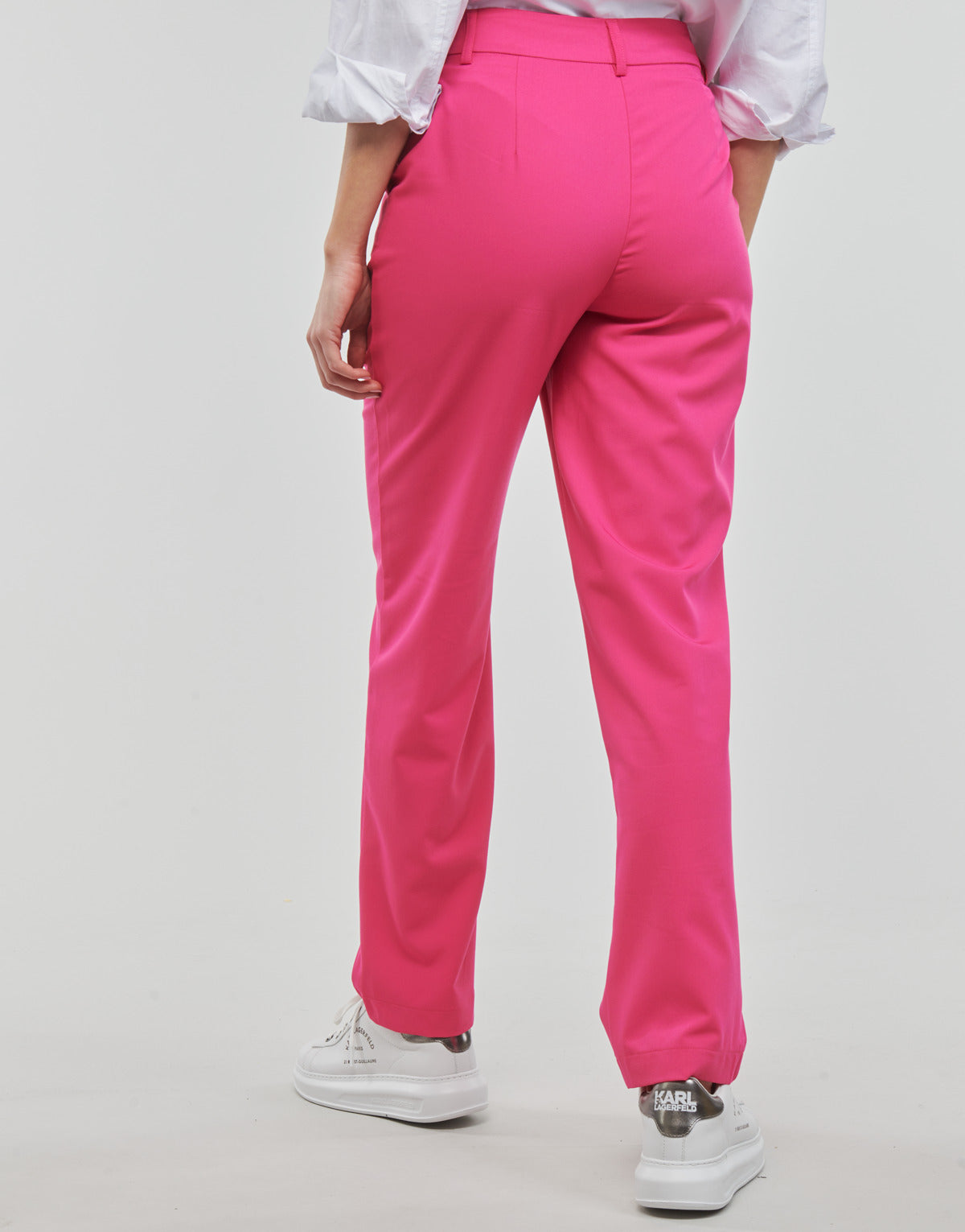 Pantalone Donna Vero Moda  VMZELDA H/W STRAIGHT PANT EXP NOOS  Rosa