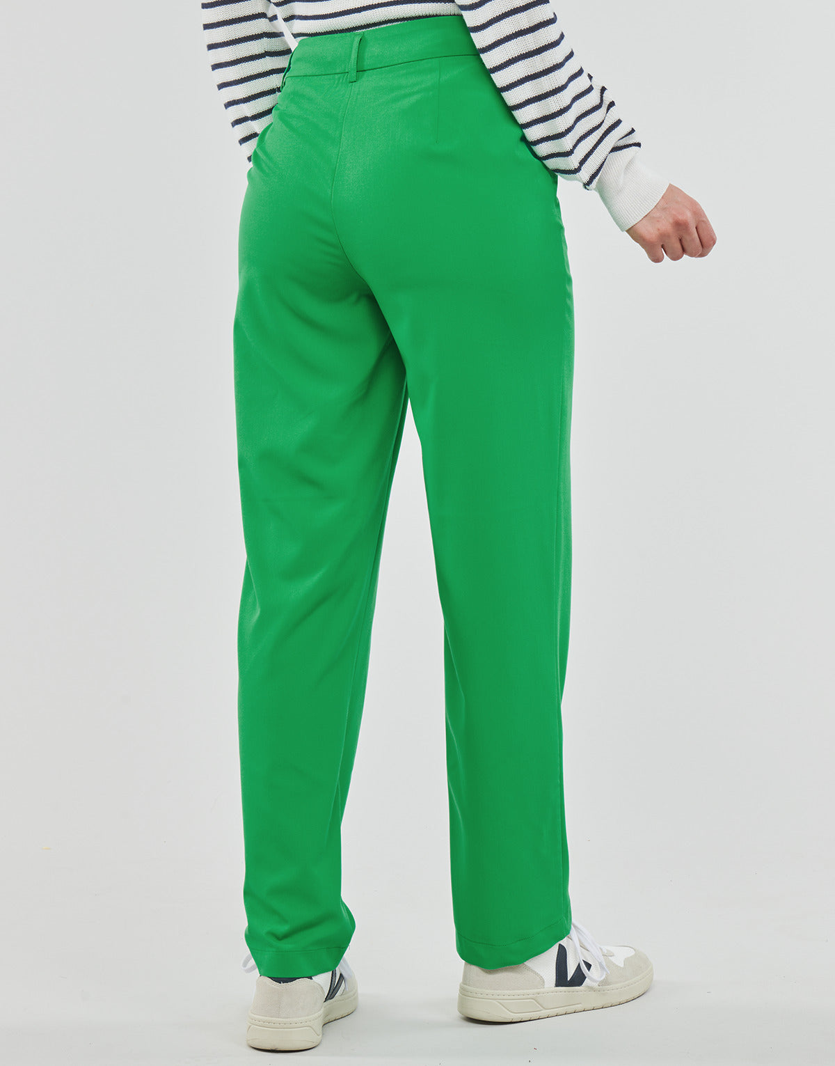 Pantalone Donna Vero Moda  VMZELDA H/W STRAIGHT PANT EXP NOOS  Verde