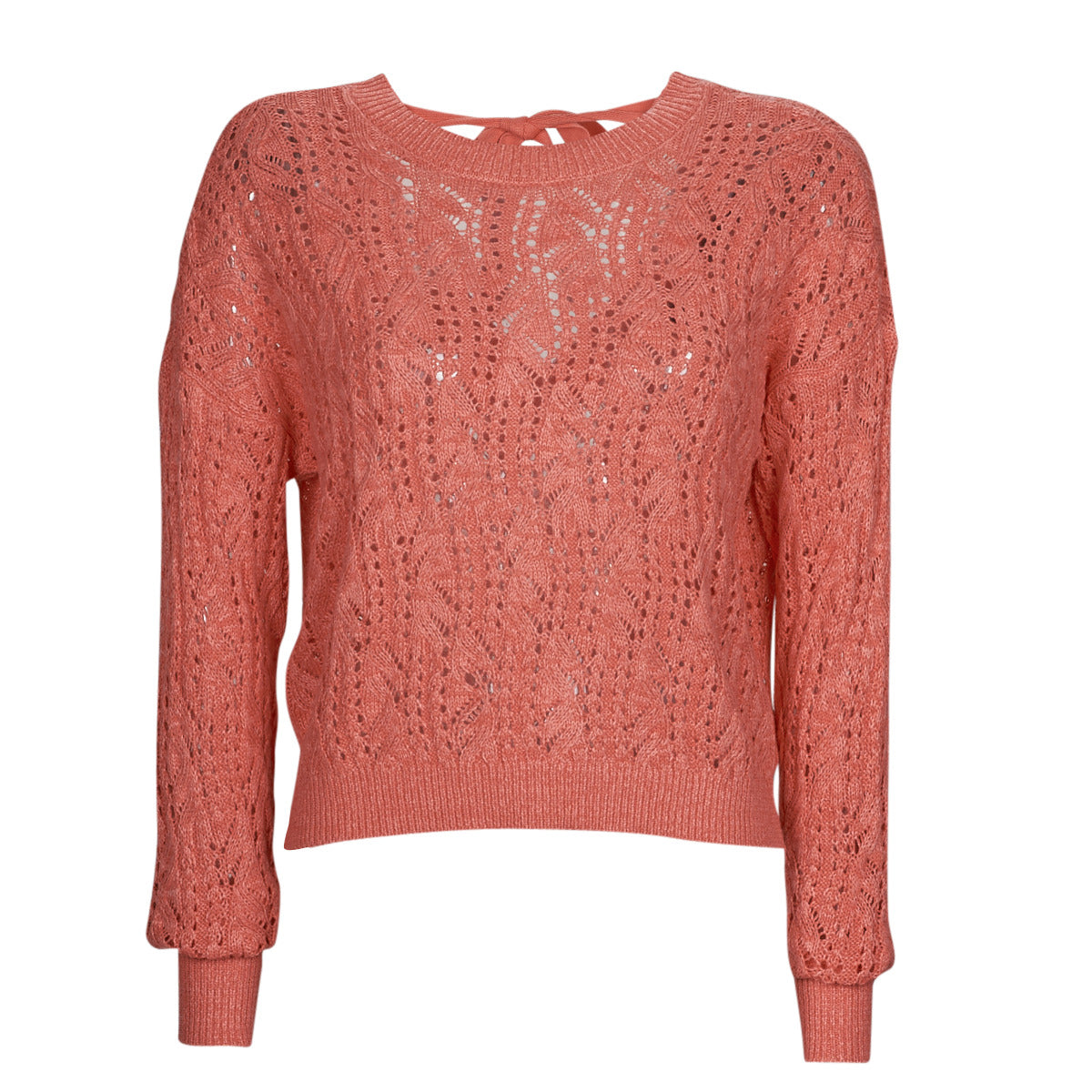 Maglione Donna Vero Moda  VMVERENA LS OPEN BOW BACK PULLOVER BOO  Arancio