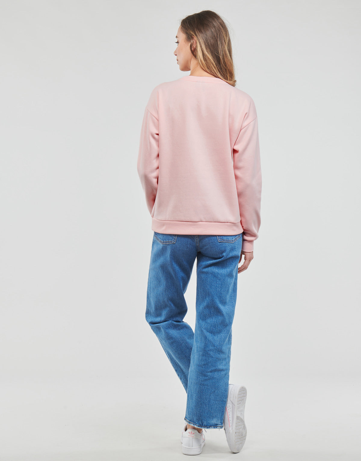 Felpa Donna Vero Moda  VMROMA LS O-NECK SWEAT LCS  Rosa