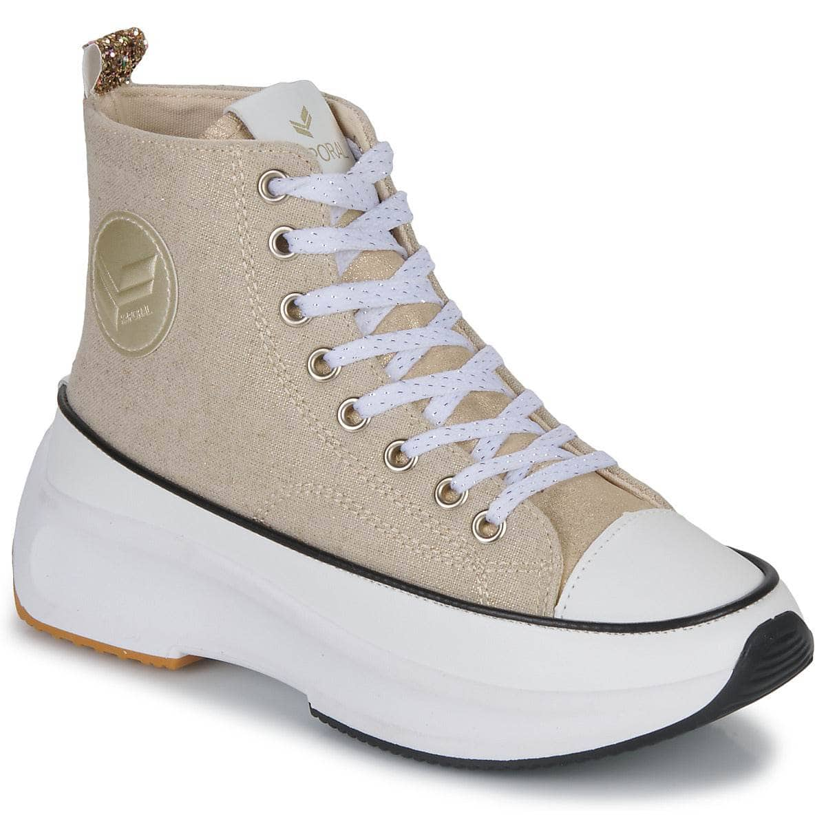 Sneakers alte Donna Kaporal  CHRISTA  Beige