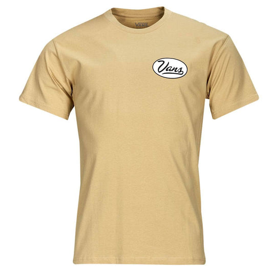 T-shirt Uomo Vans  GAS STATION LOGO SS TEE  Beige