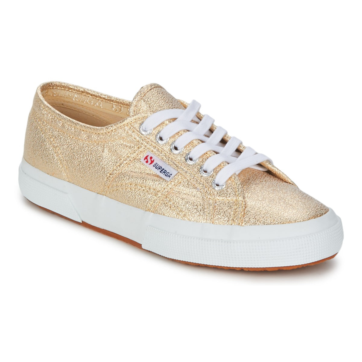 Sneakers basse Donna Superga  2751 LAMEW  Oro