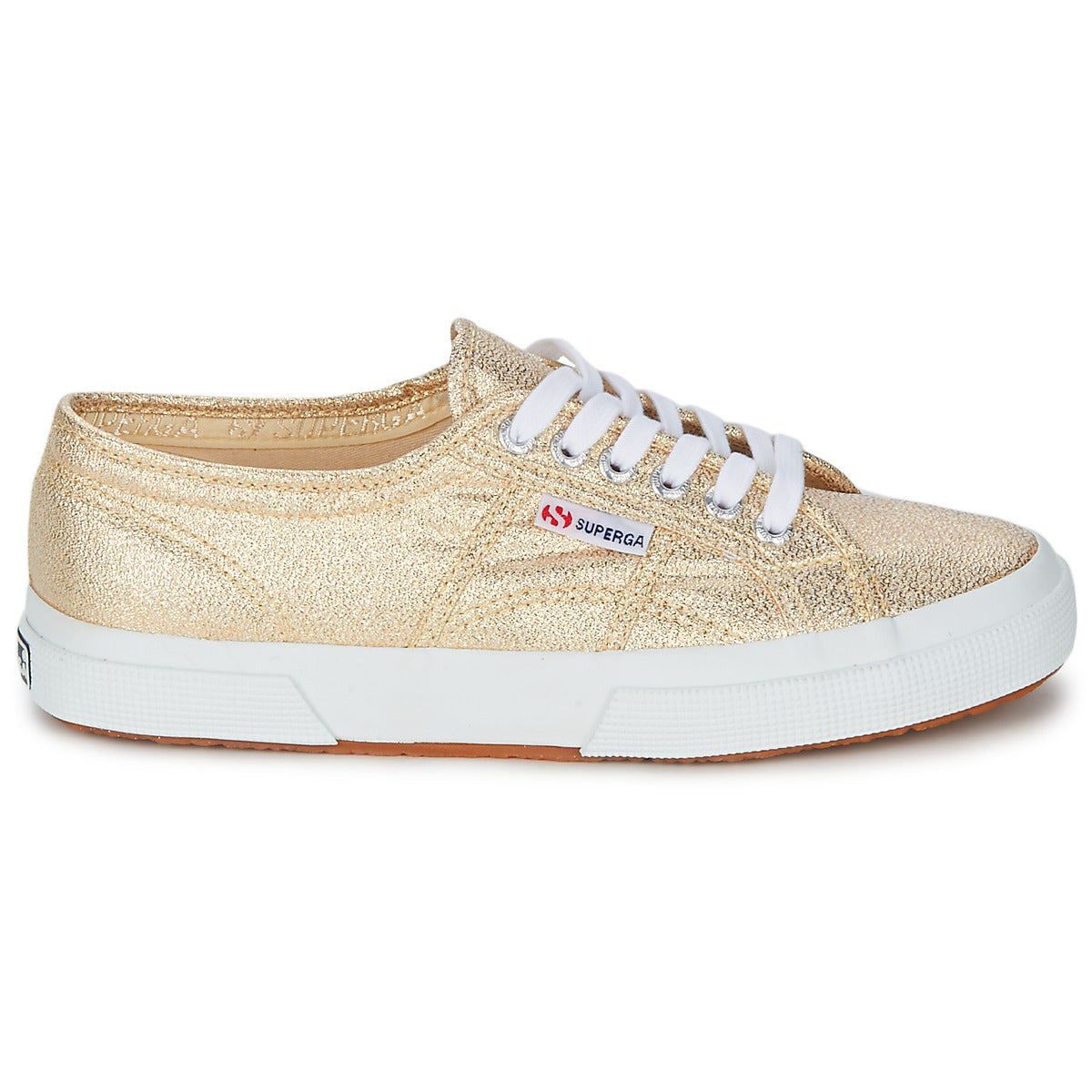 Sneakers basse Donna Superga  2751 LAMEW  Oro