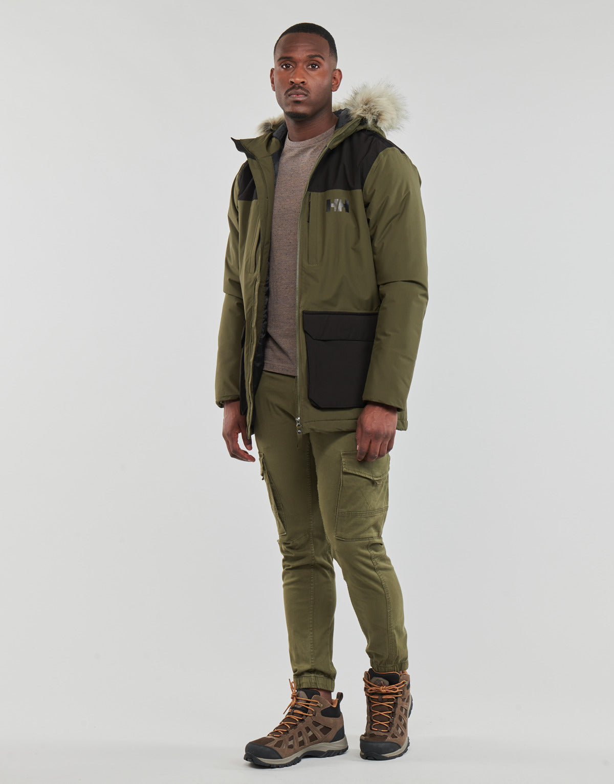 Parka Uomo Helly Hansen  PATROL PARKA  Kaki