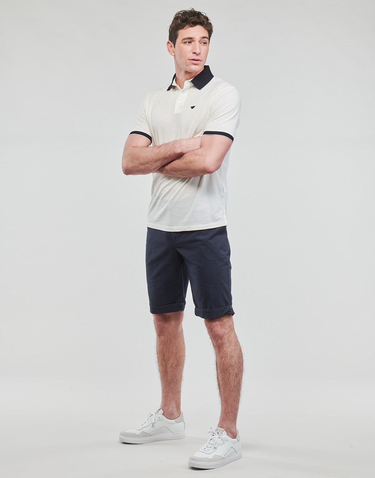 Polo Uomo Emporio Armani  3R1F70  Bianco