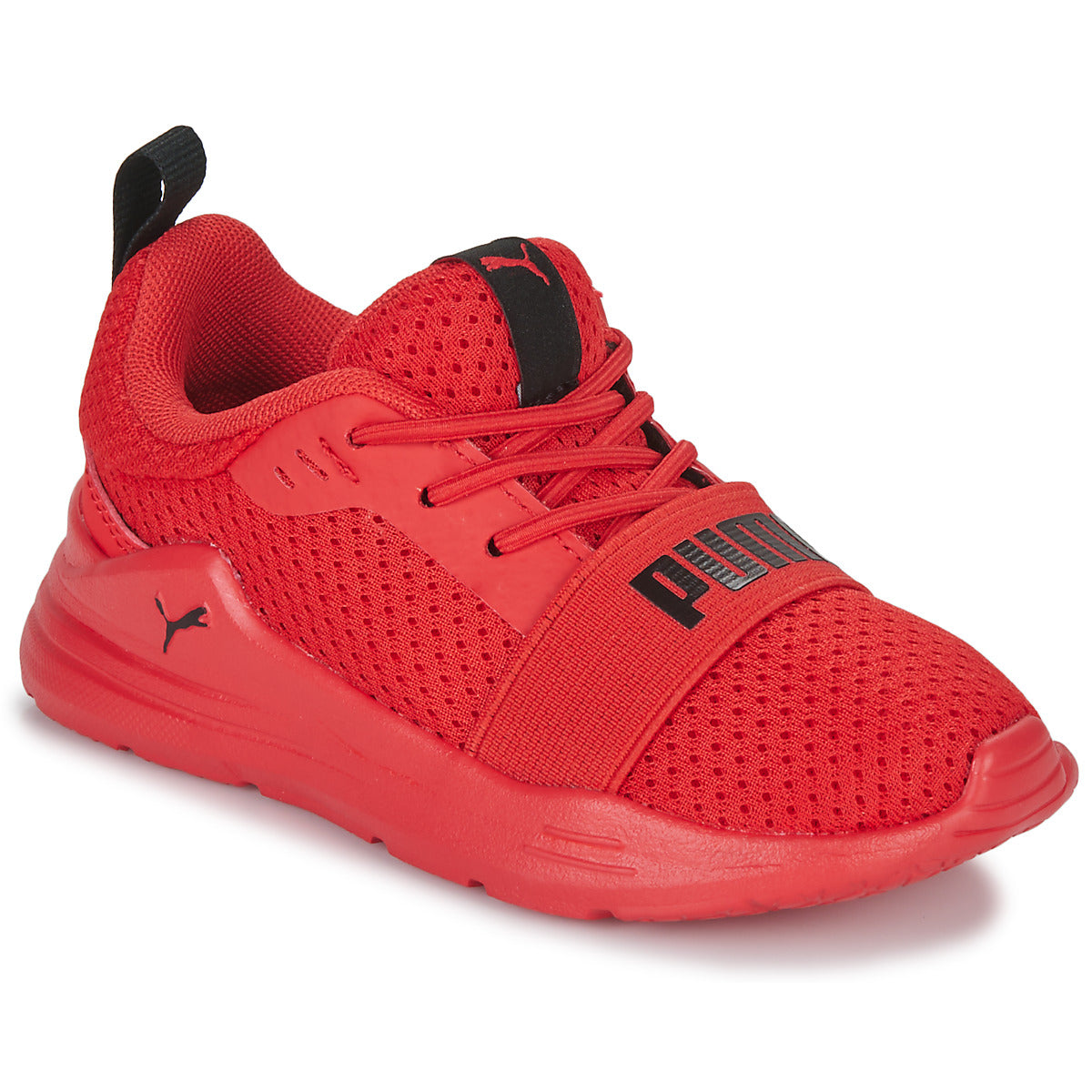 Scarpe bambini ragazzo Puma  INF WIRED RUN  Rosso