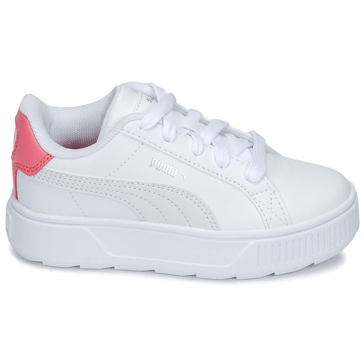 Scarpe bambini ragazza Puma  PS KARMEN L  Bianco