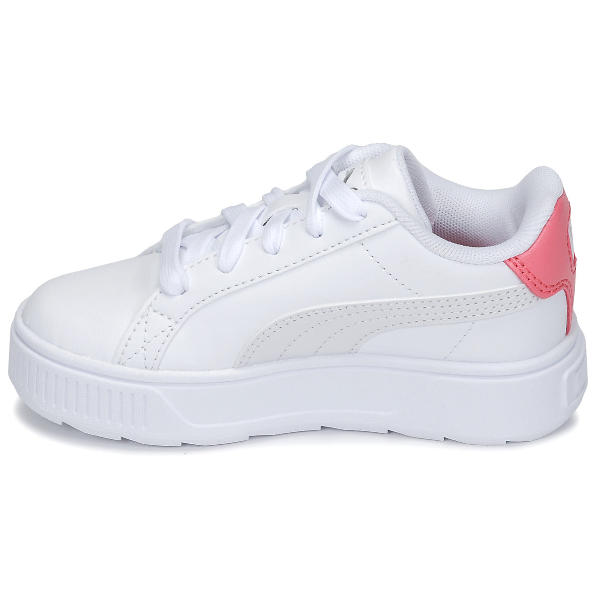 Scarpe bambini ragazza Puma  PS KARMEN L  Bianco