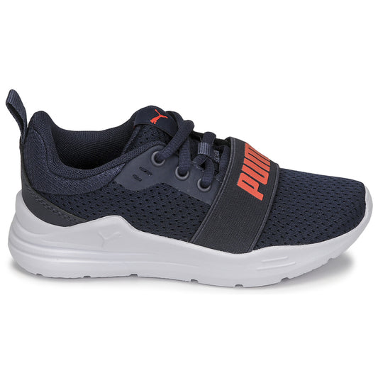 Scarpe bambini ragazzo Puma  PS PUMA WIRED RUN  Marine