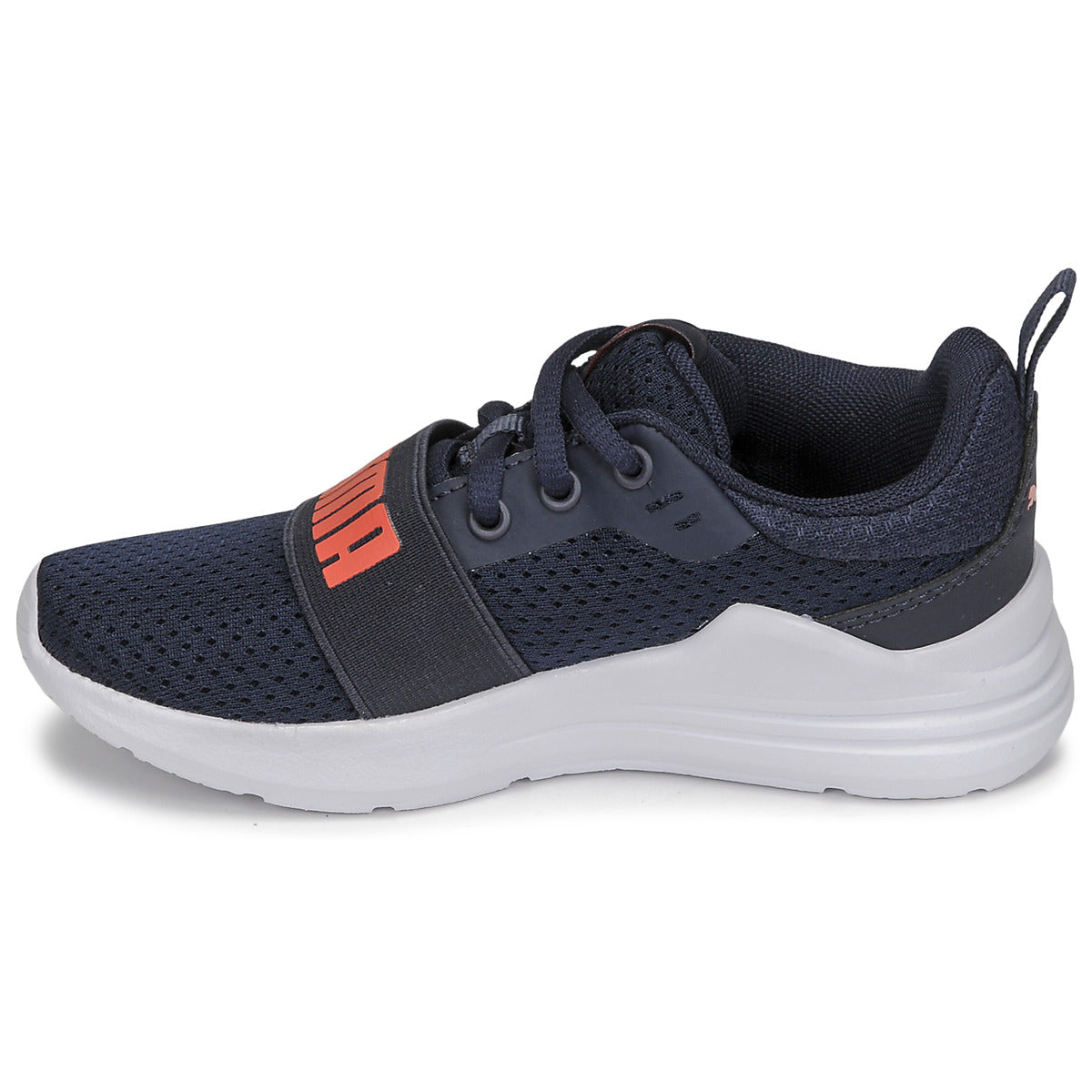 Scarpe bambini ragazzo Puma  PS PUMA WIRED RUN  Marine