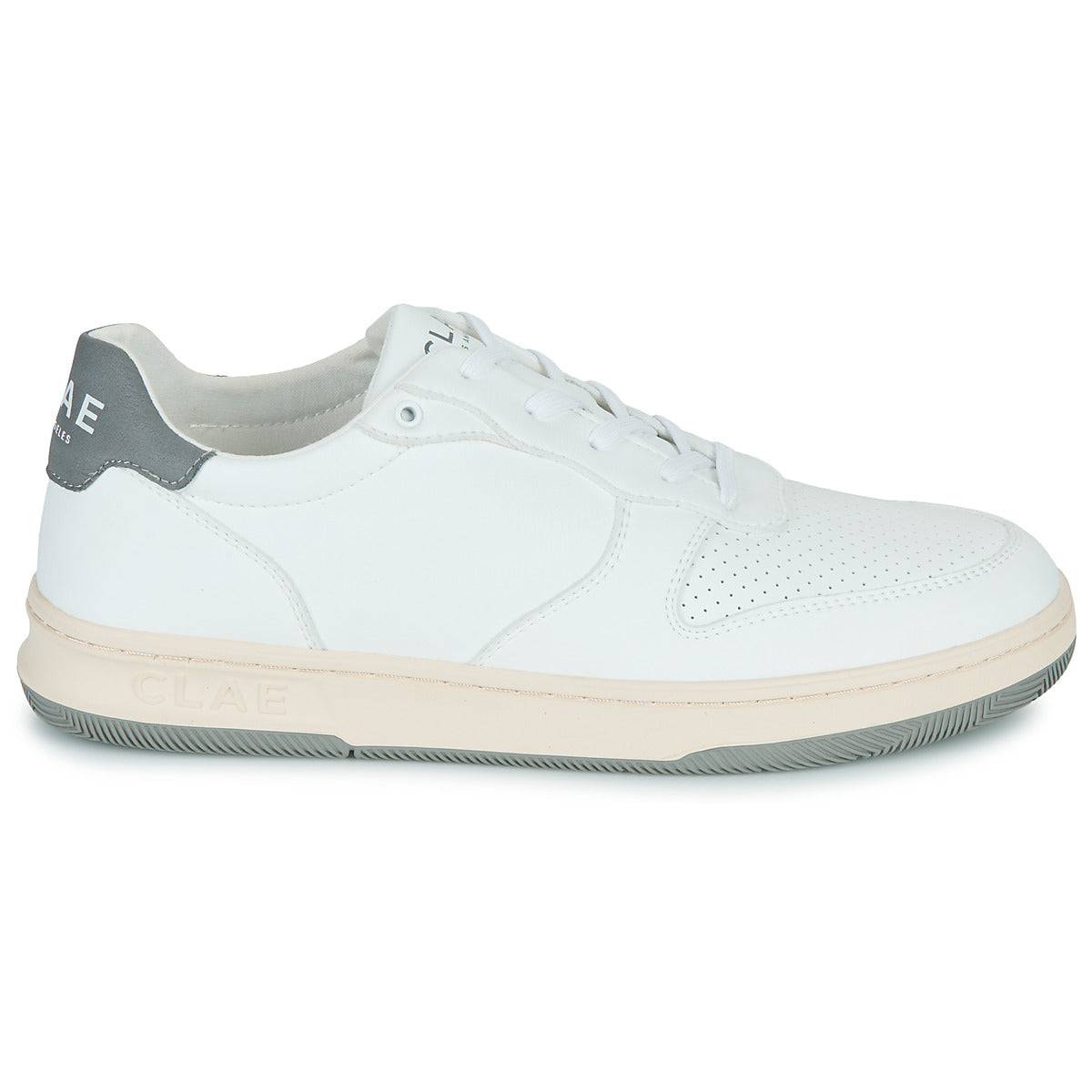 Sneakers Uomo Clae  MALONE VEGAN  Bianco