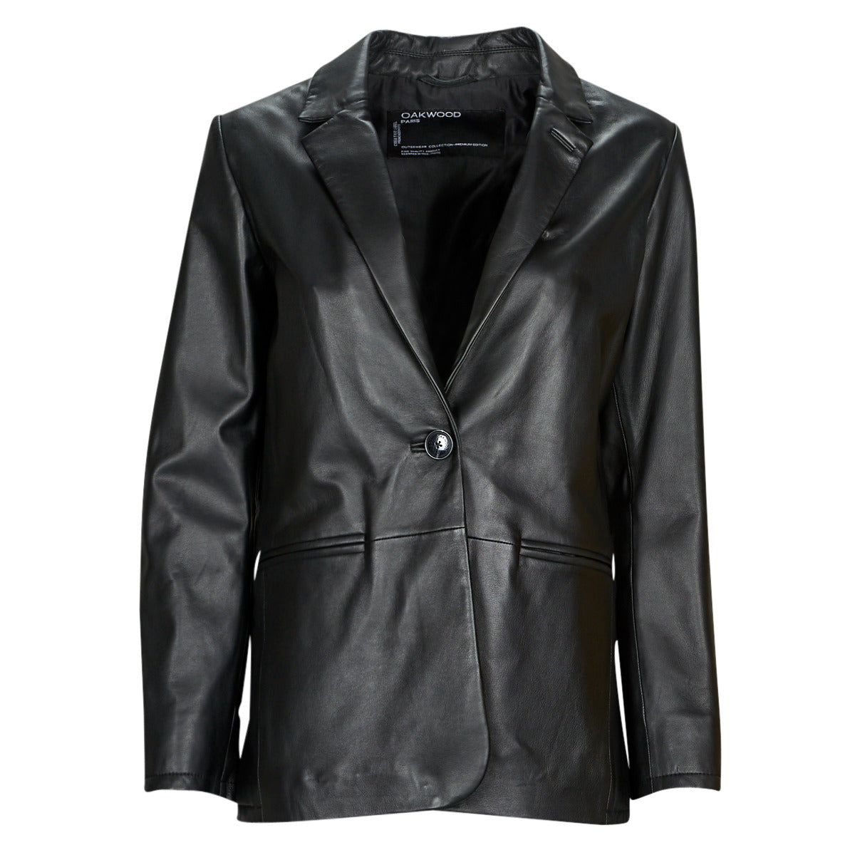 Giacca in pelle Donna Oakwood  MEG  Nero