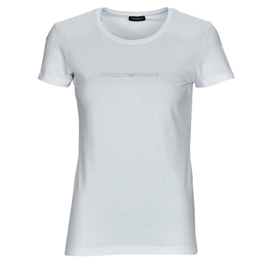 T-shirt Donna Emporio Armani  T-SHIRT CREW NECK  Bianco