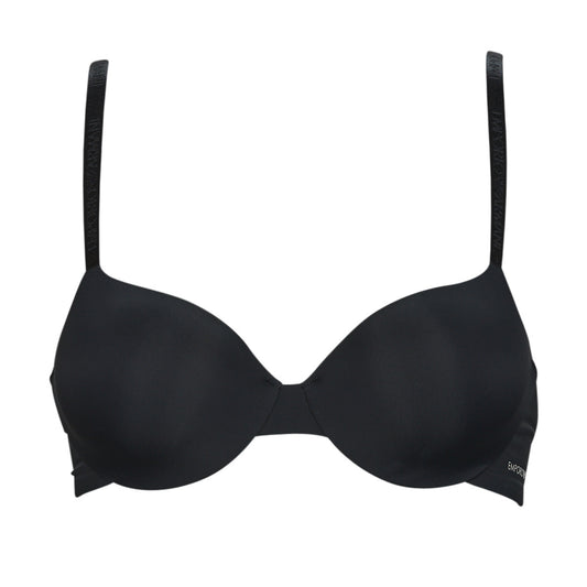 Non imbottito Donna Emporio Armani  INVISIBLE BRA 2LOOP  Nero