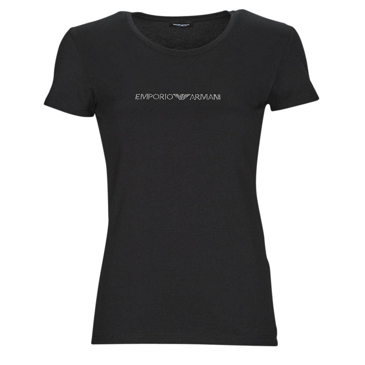 T-shirt Donna Emporio Armani  T-SHIRT CREW NECK  Nero