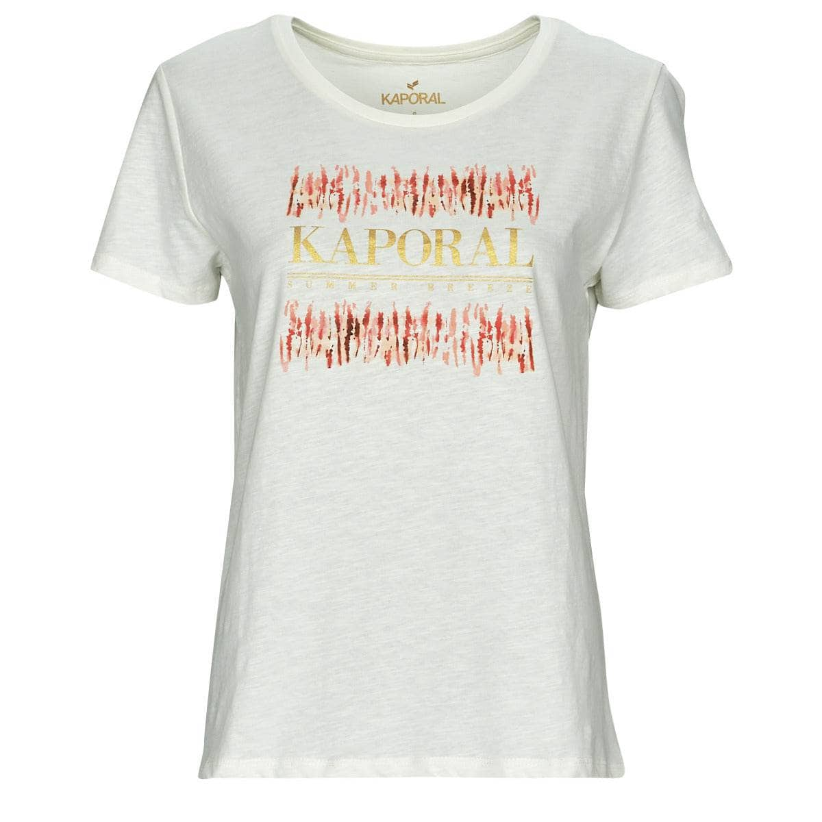 T-shirt Donna Kaporal  JEMA ESSENTIEL  Bianco