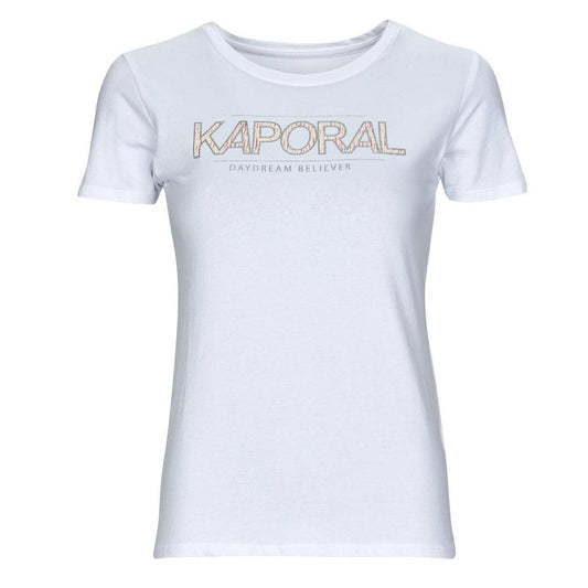 T-shirt Donna Kaporal  JALL ESSENTIEL  Bianco