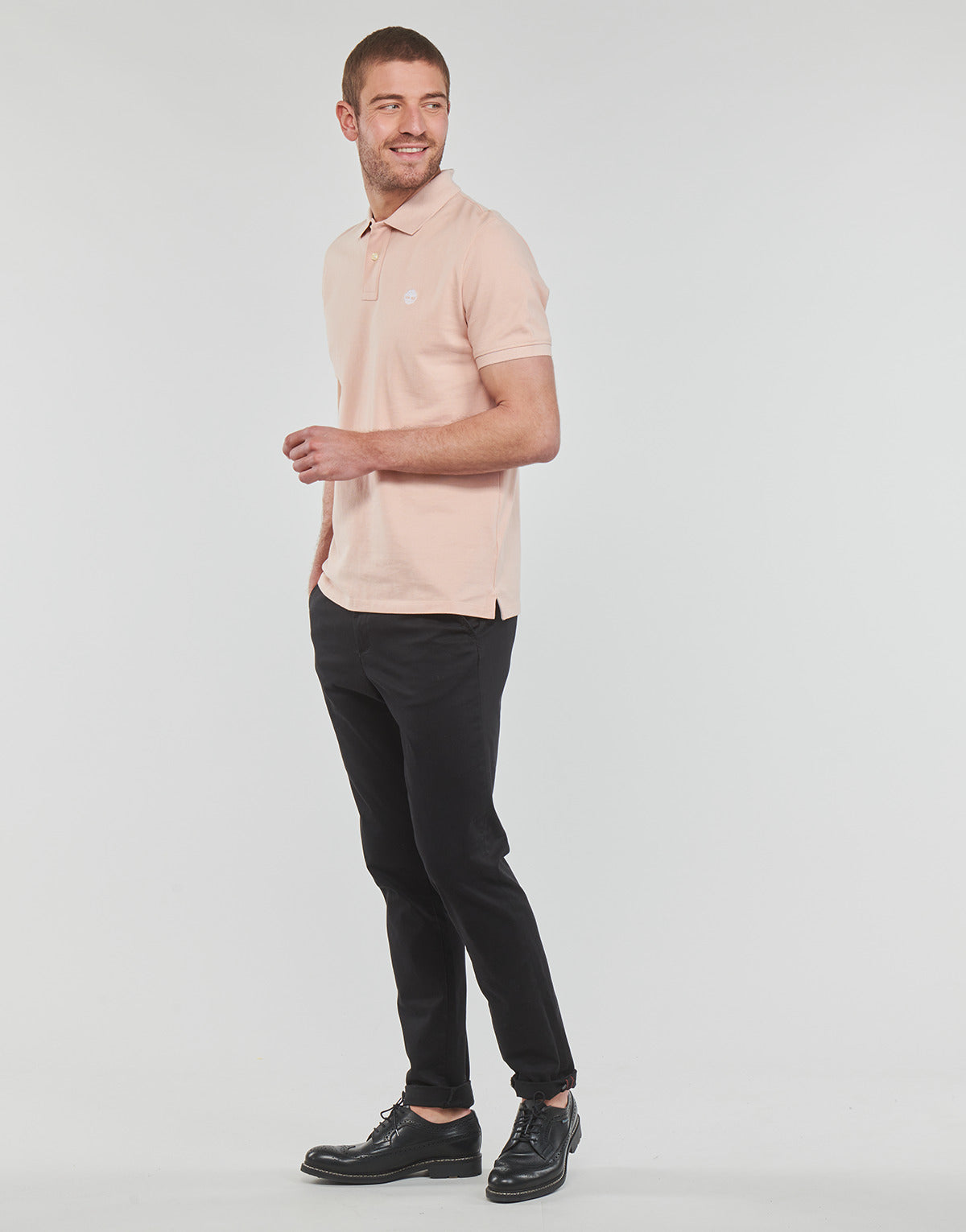 Polo Uomo Timberland  SS Millers River Pique Polo (RF)  Rosa