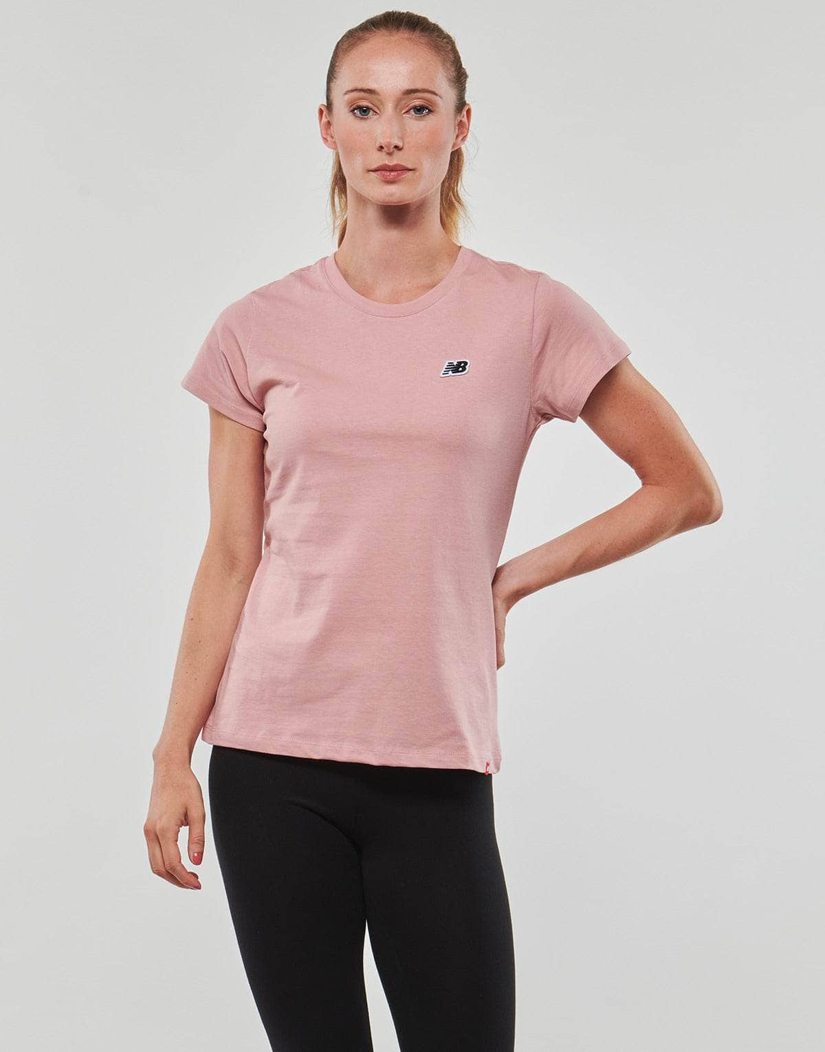 T-shirt Donna New Balance  WT23600-POO  Rosa