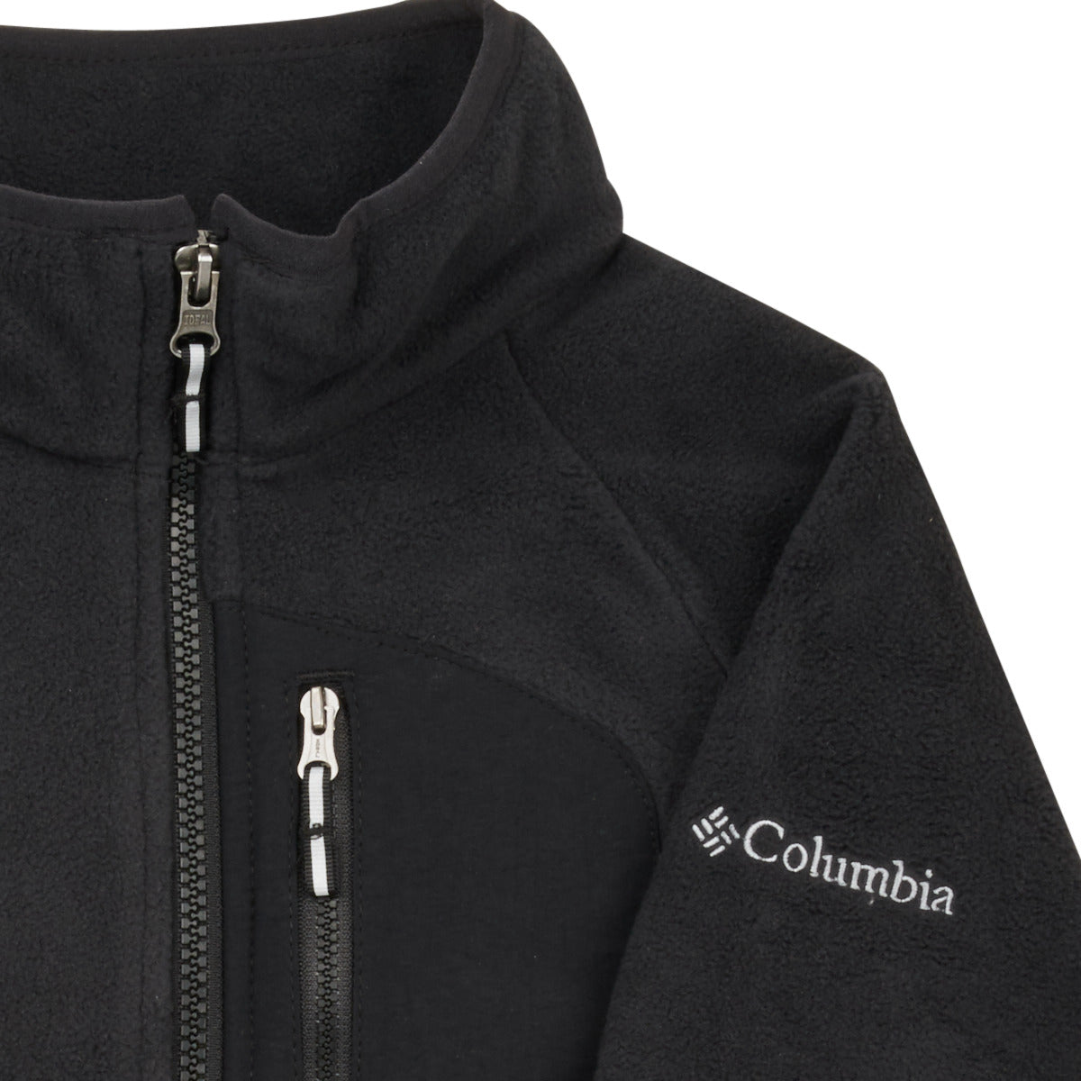 Felpa bambina ragazza Columbia  Fast Trek III Fleece Full Zip  Nero