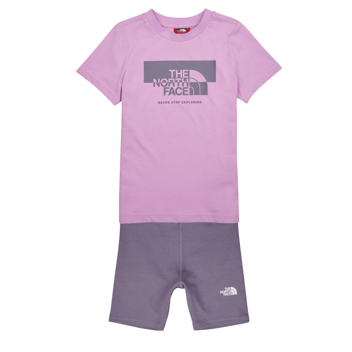 Completo ragazza The North Face  Kid G Summer Set  Viola