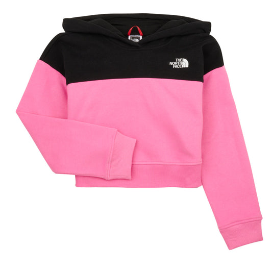 Felpa ragazza The North Face  Girls Drew Peak Crop P/O Hoodie  Rosa