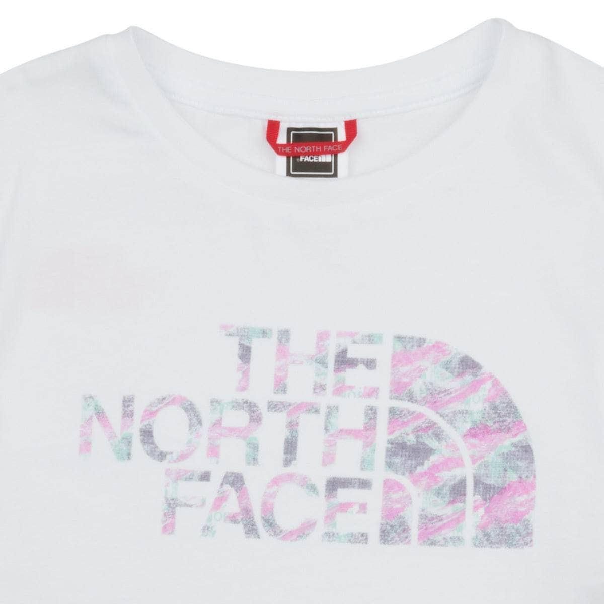 T-shirt ragazza The North Face  Girls S/S Crop Easy Tee  Bianco