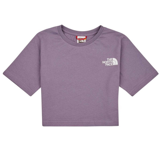 T-shirt ragazza The North Face  Girls S/S Crop Simple Dome Tee  Viola