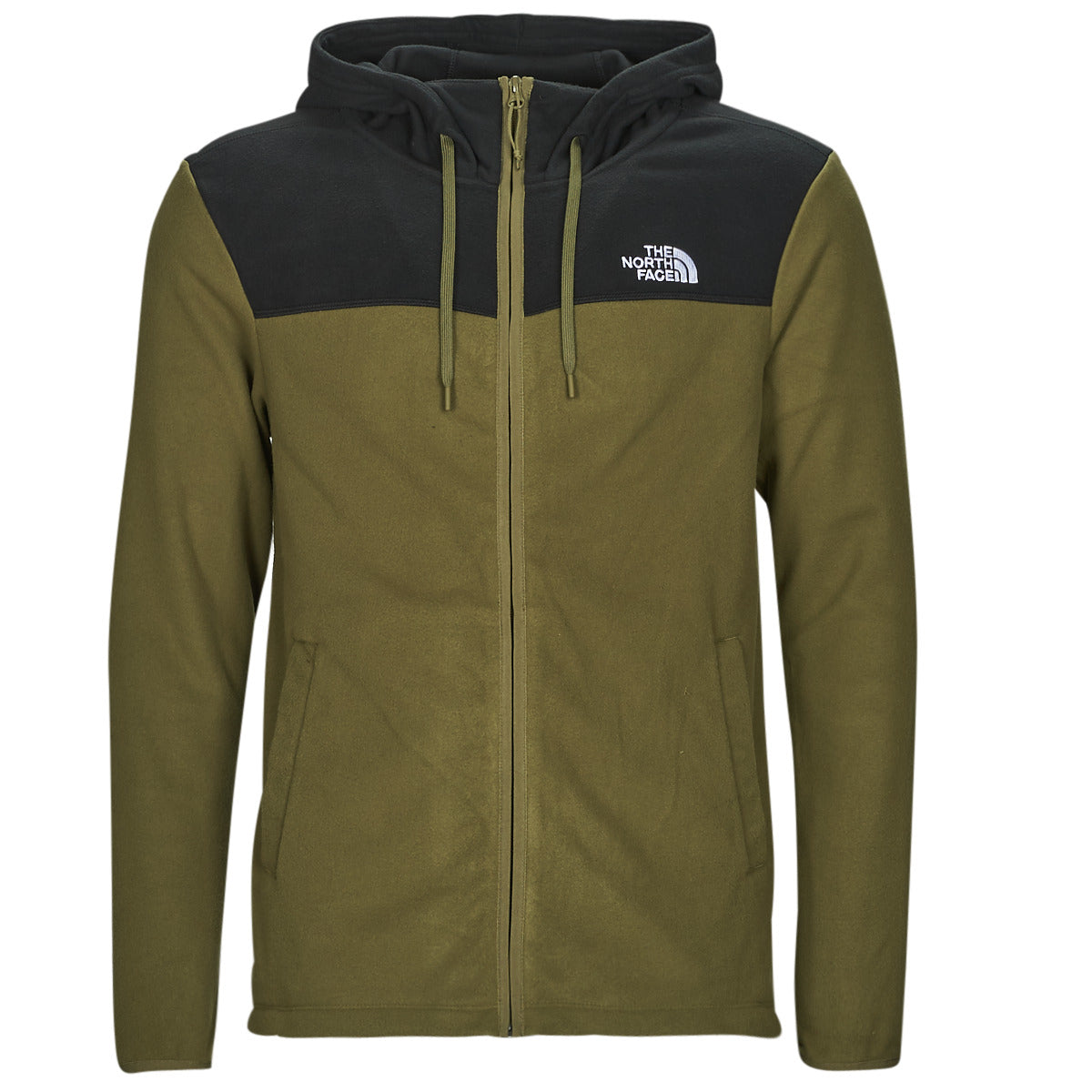 Felpa Uomo The North Face  HOMESAFE FULL ZIP FLEECE HOODIE  Kaki