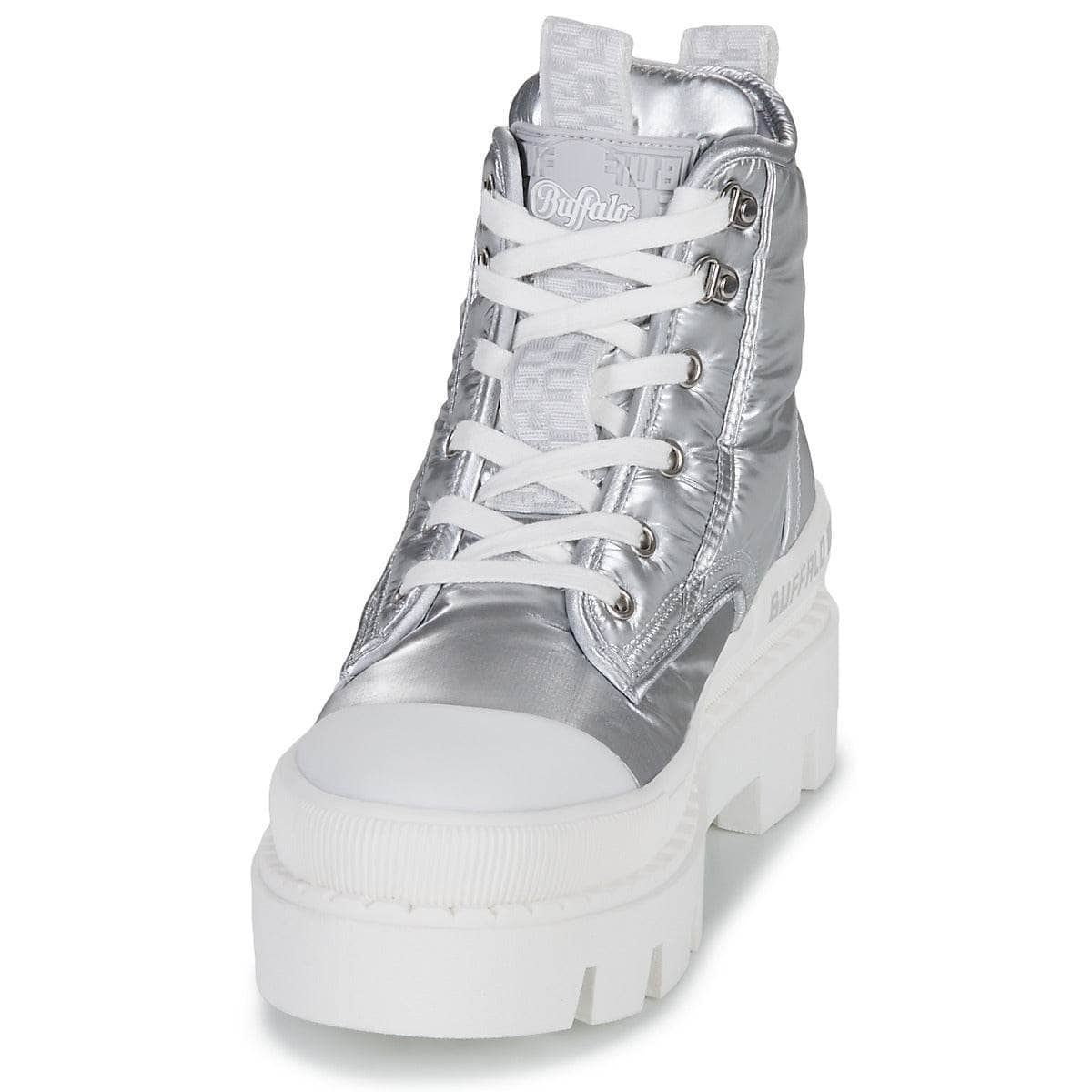 Sneakers alte Donna Buffalo  RAVEN HI  Argento