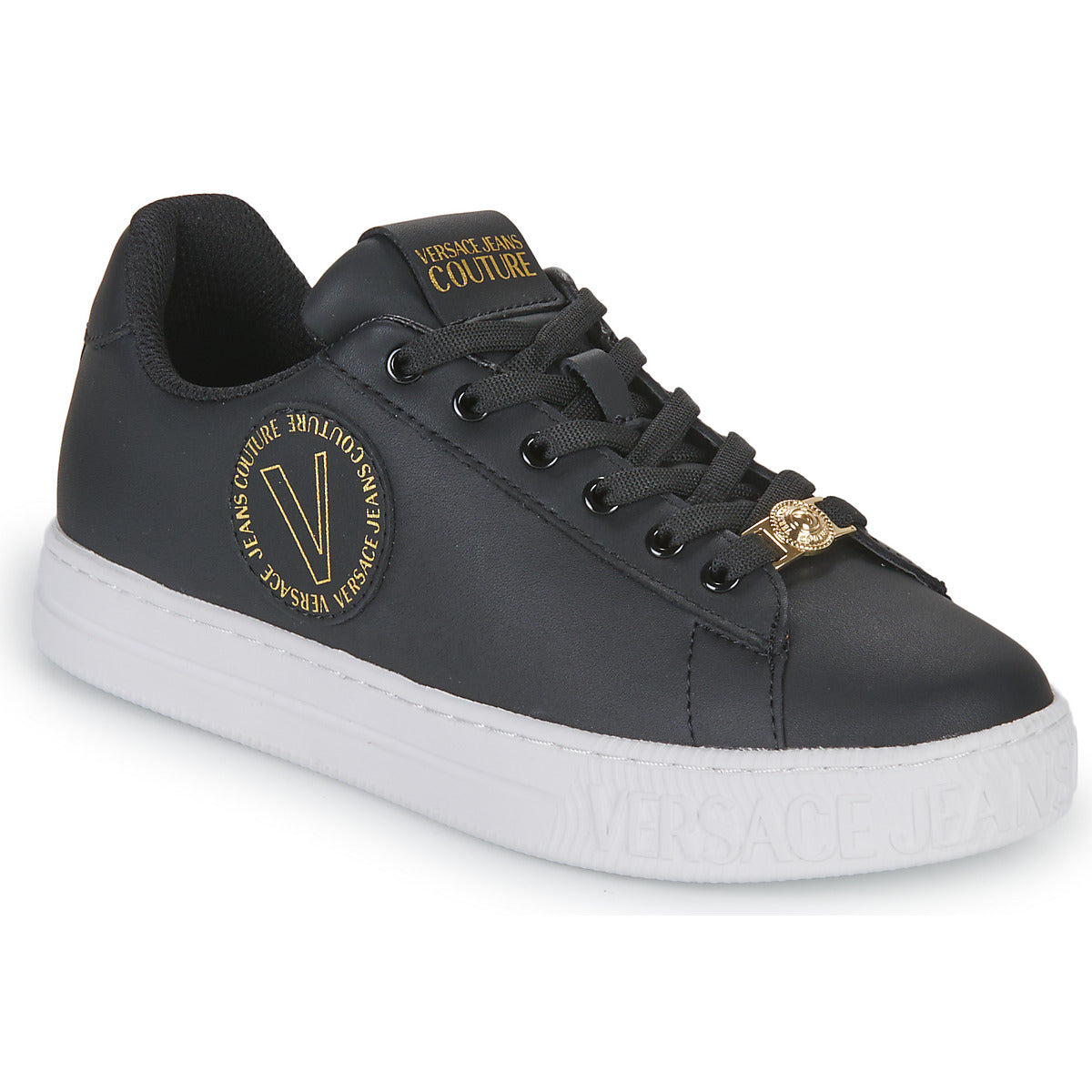 Sneakers basse Donna Versace Jeans Couture  74VA3SK3-ZP236  Nero